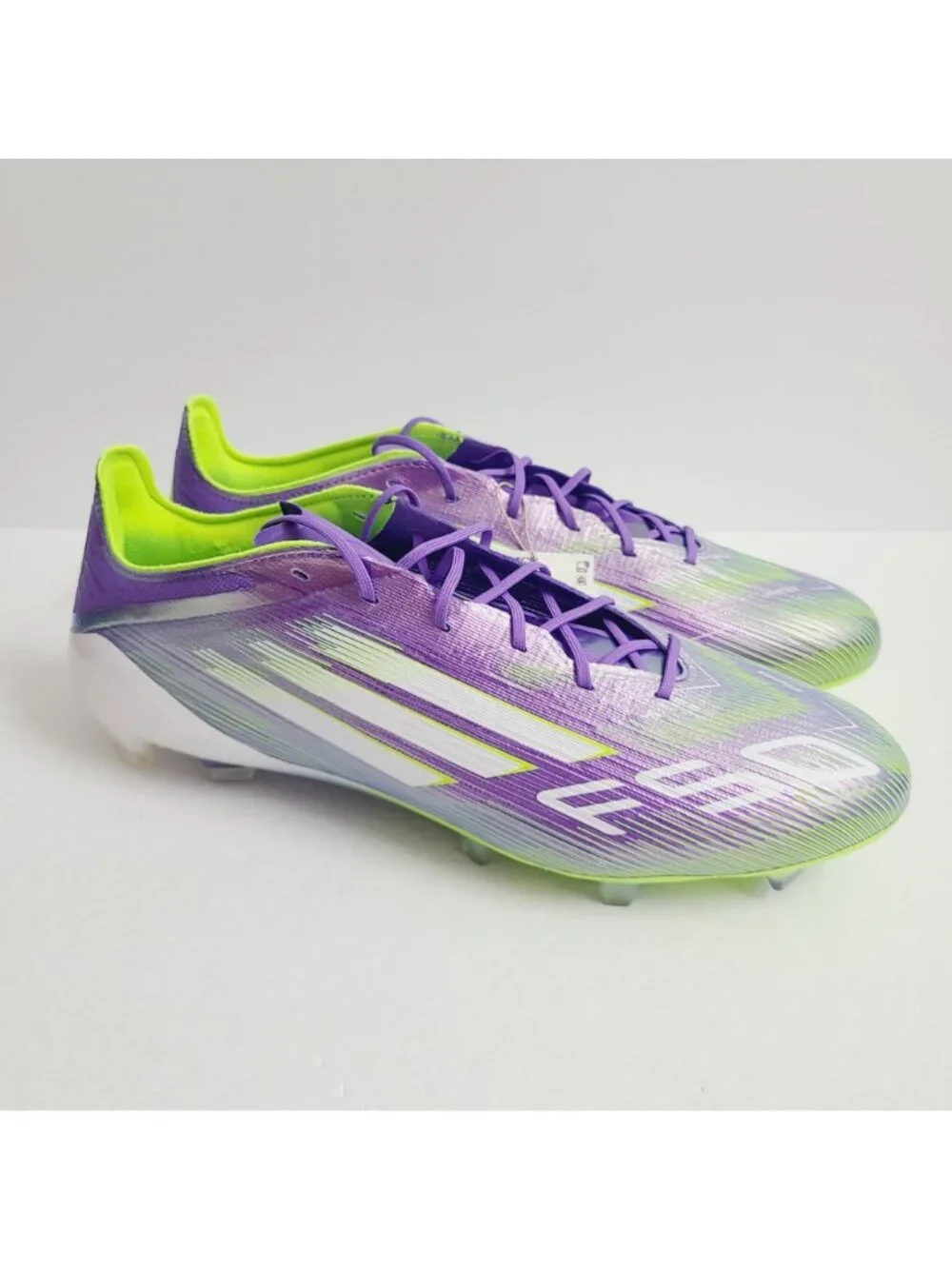 NEW Adidas F50 Elite SG Soccer Cleats INSOLES JH7615 Size 12 Purple